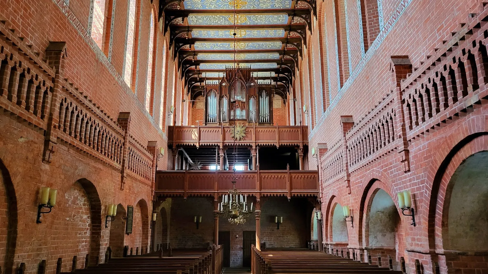 Вид на Монастырь Зонненкамп, Германия