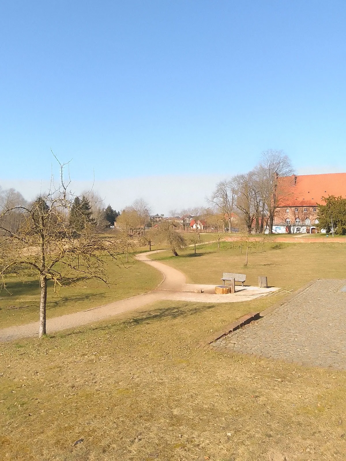 Вид на Монастырь Зонненкамп, Германия