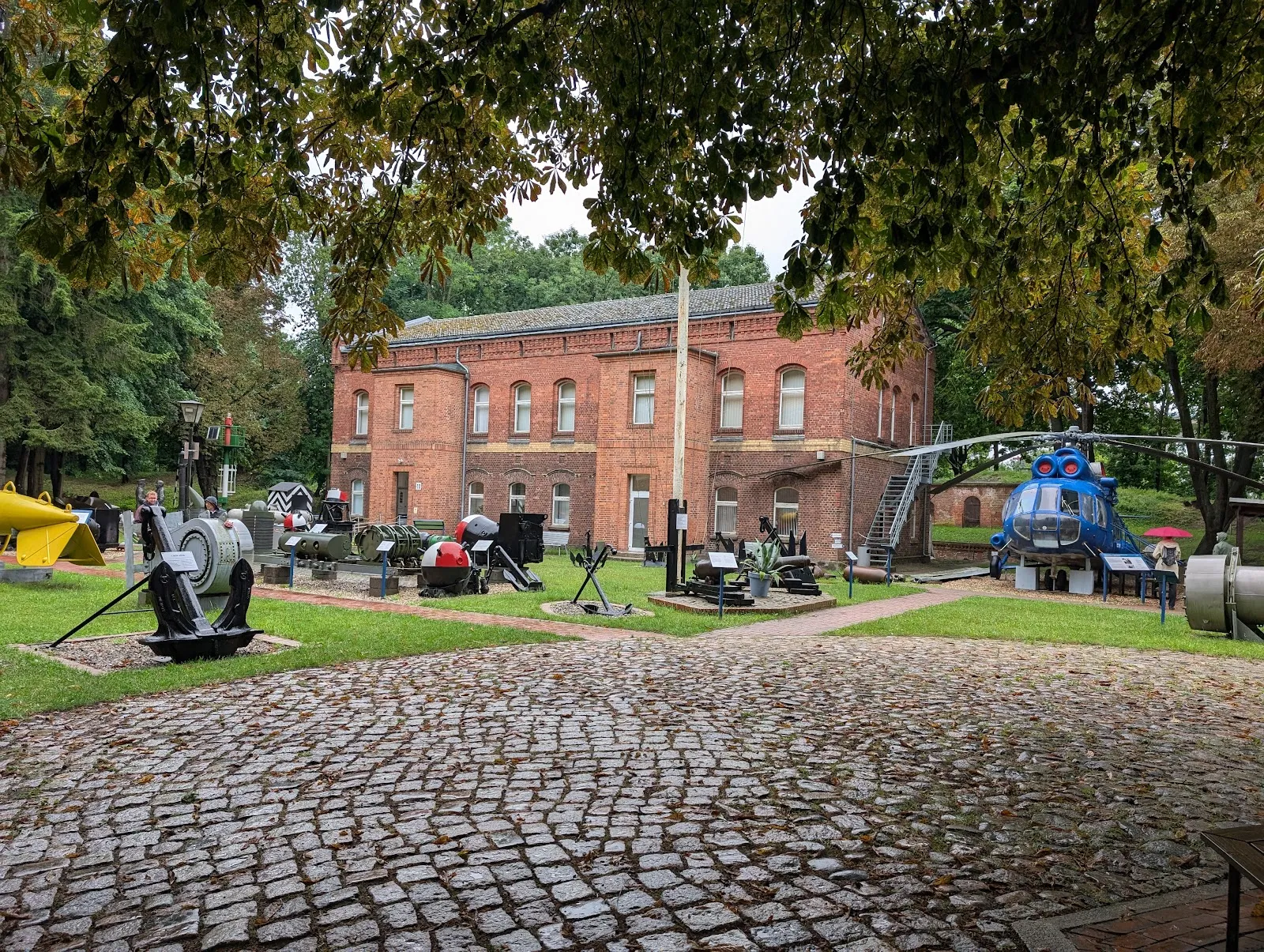 Здание музея Морская история на острове Денхольм