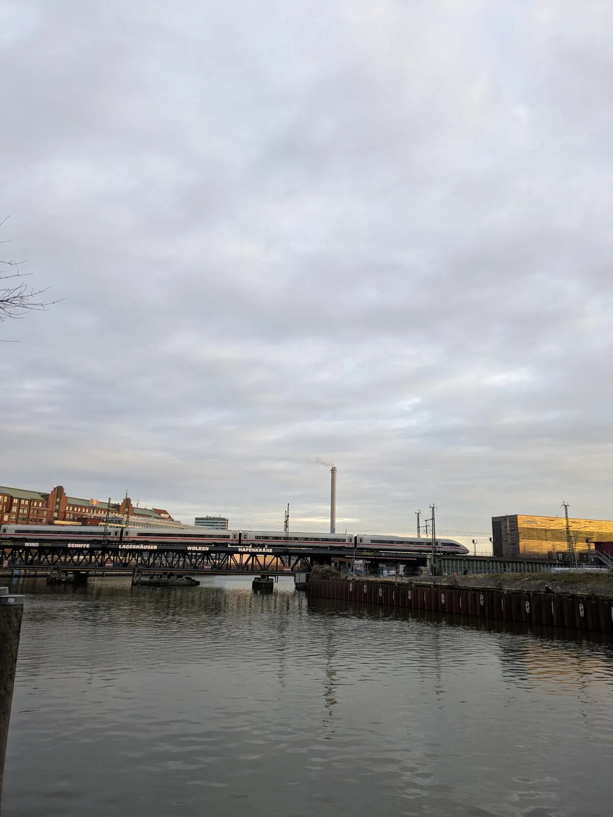 Мост Эрикус, исторический мост в порту Гамбурга