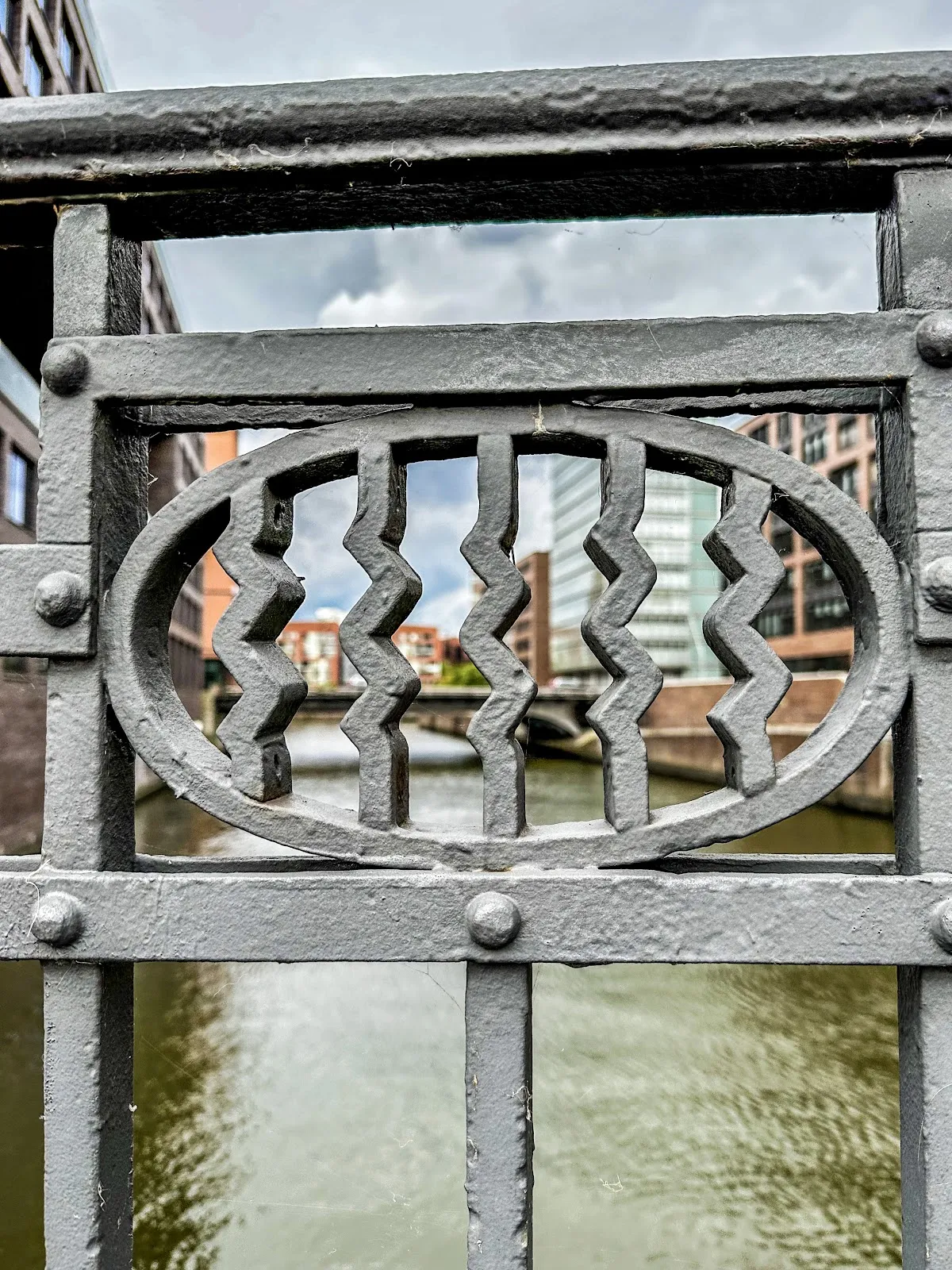 Мост Эрикус, исторический мост в порту Гамбурга