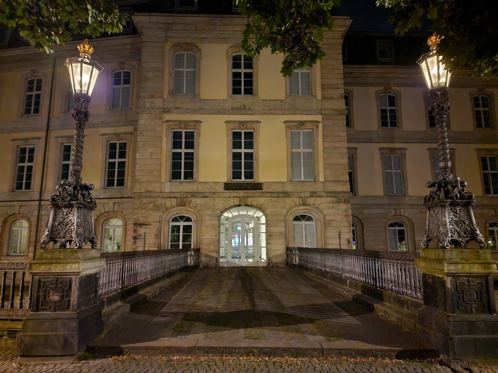 Мост Лейнешлосс в Ганновере, Германия