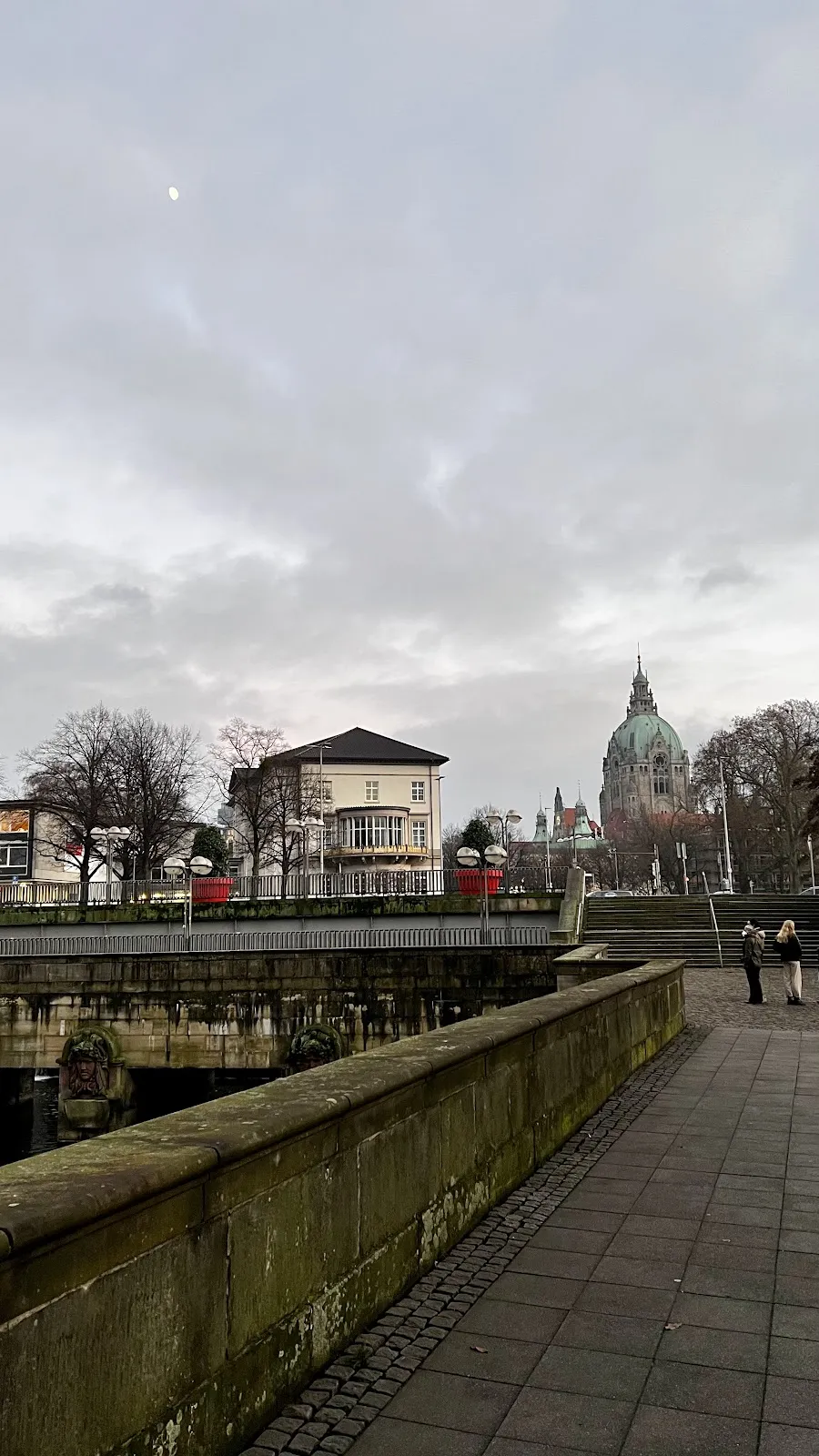 Мост Лейнешлосс в Ганновере, Германия