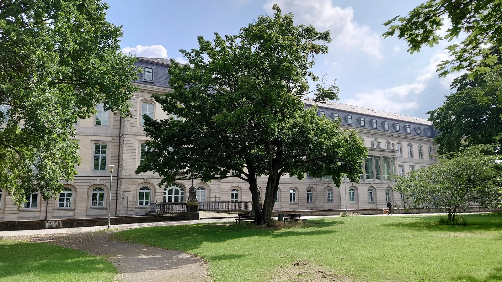 Мост Лейнешлосс в Ганновере, Германия