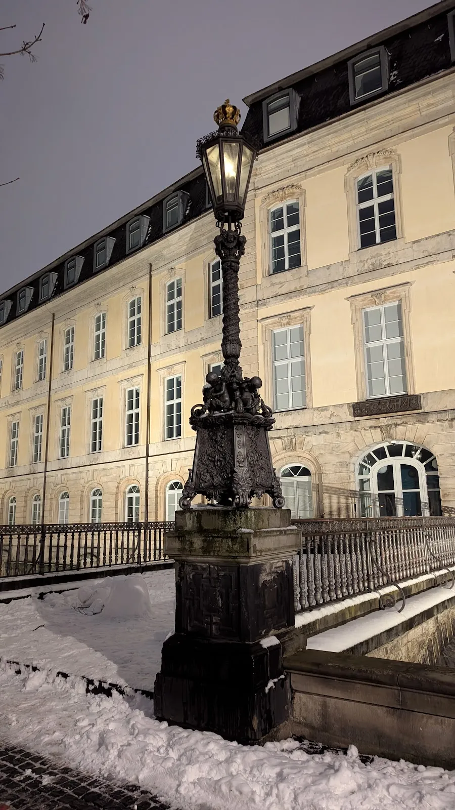 Мост Лейнешлосс в Ганновере, Германия