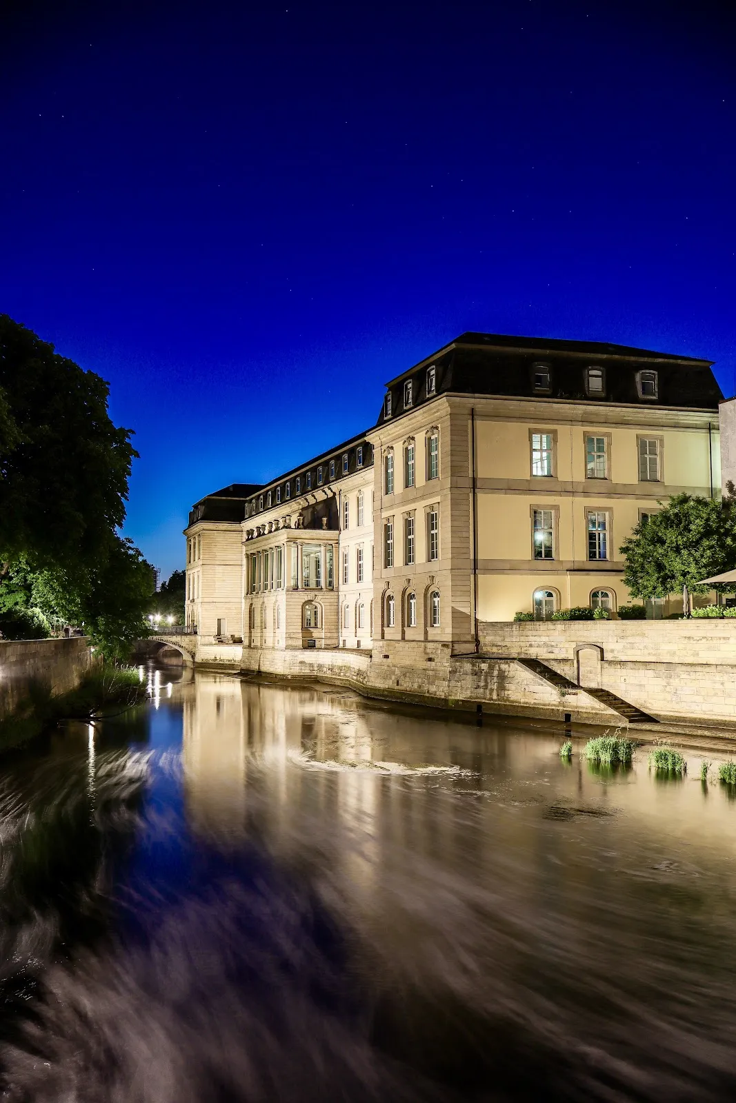 Мост Лейнешлосс в Ганновере, Германия