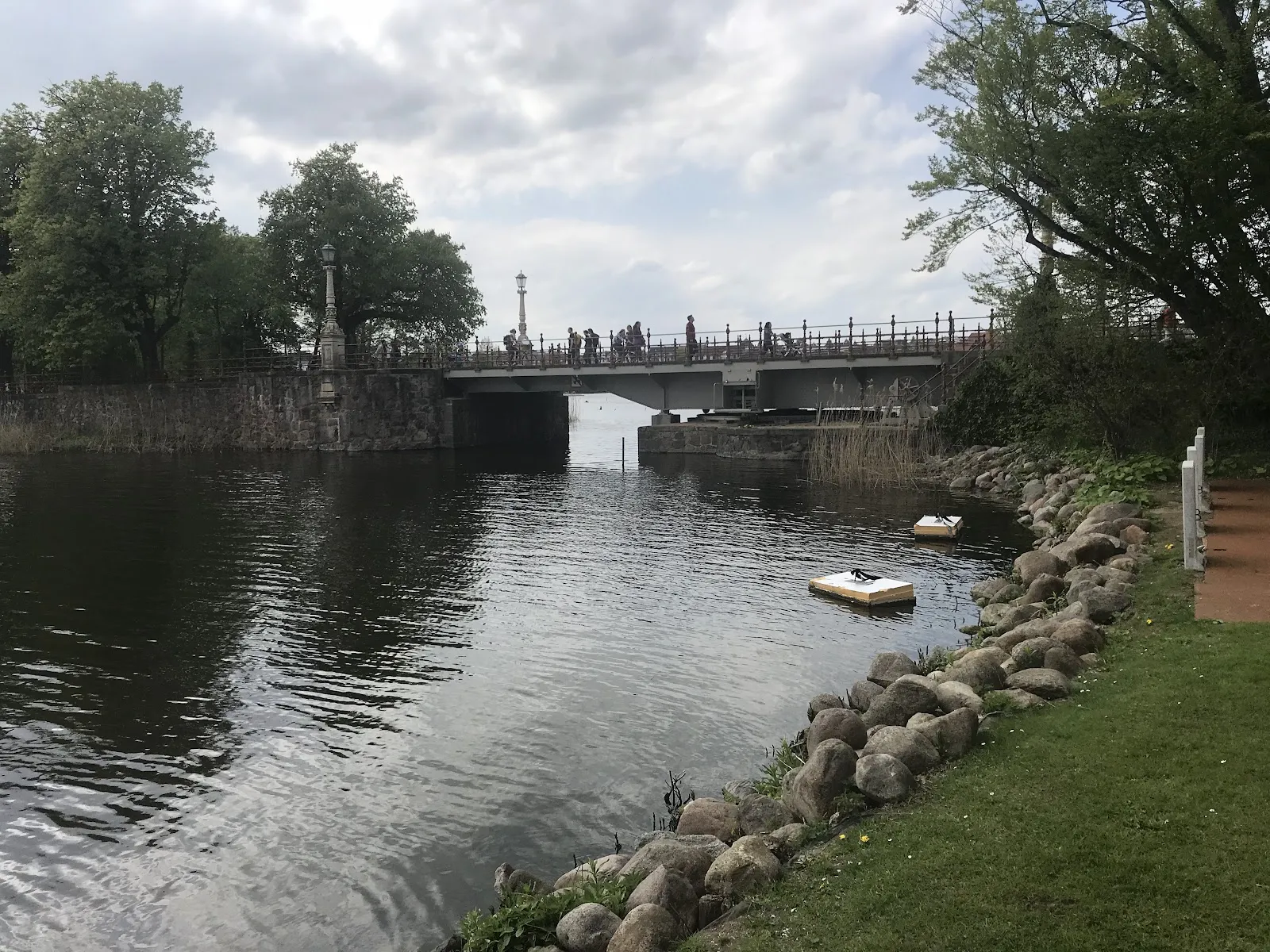 Исторический мост Леннештрассе в Шверина