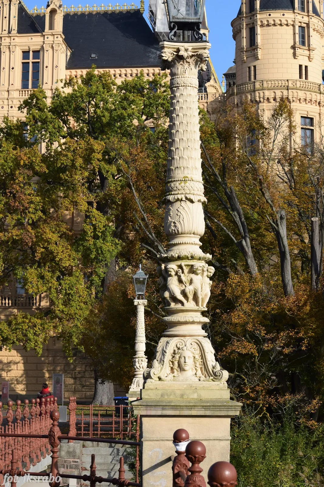 Исторический мост Леннештрассе в Шверина