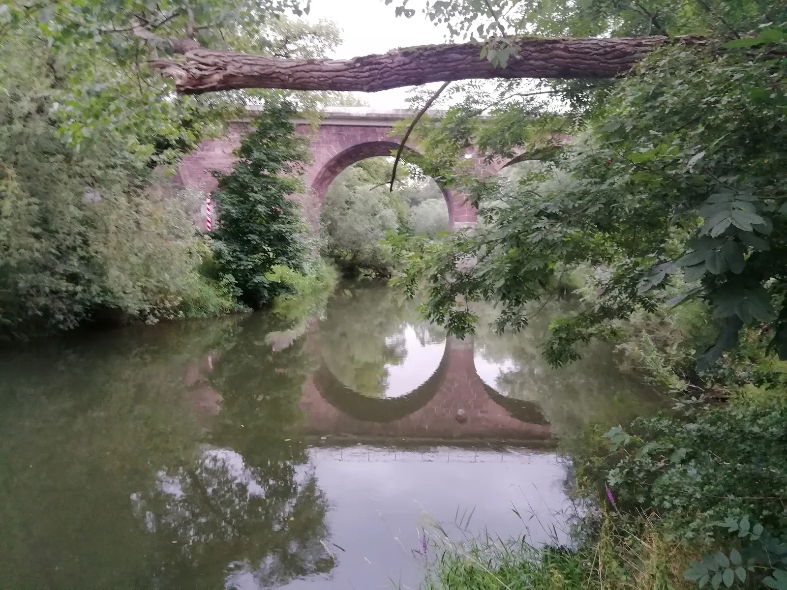 Мост над рекой Лейне, Аййнбек, Германия