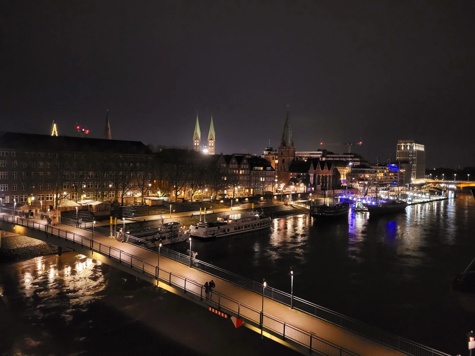 Мост Терхоф в Бремене, Германия