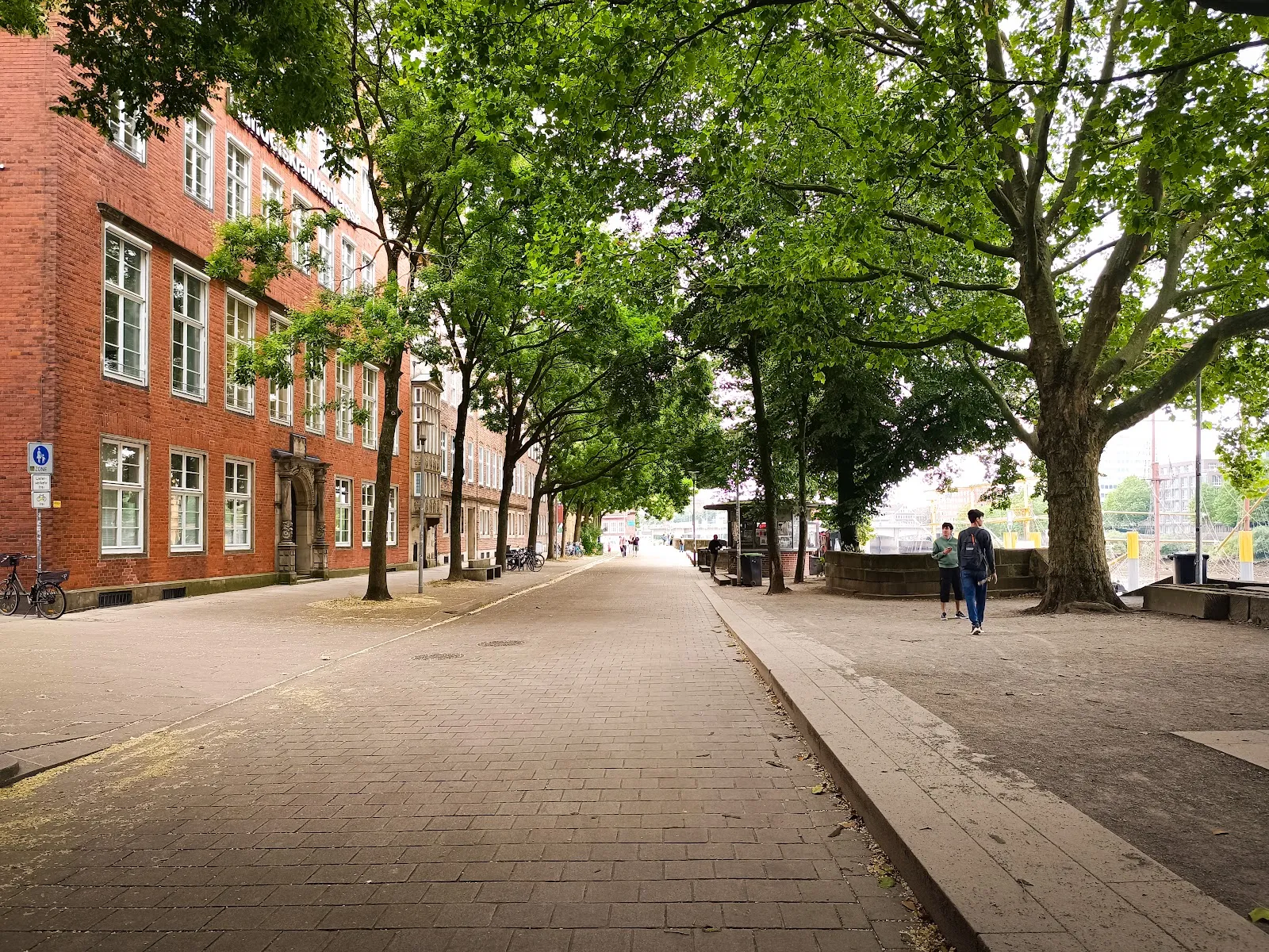 Мост Терхоф в Бремене, Германия