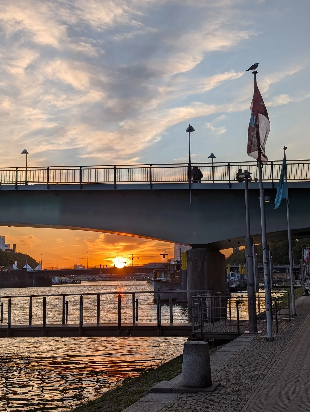 Мост Терхоф в Бремене, Германия