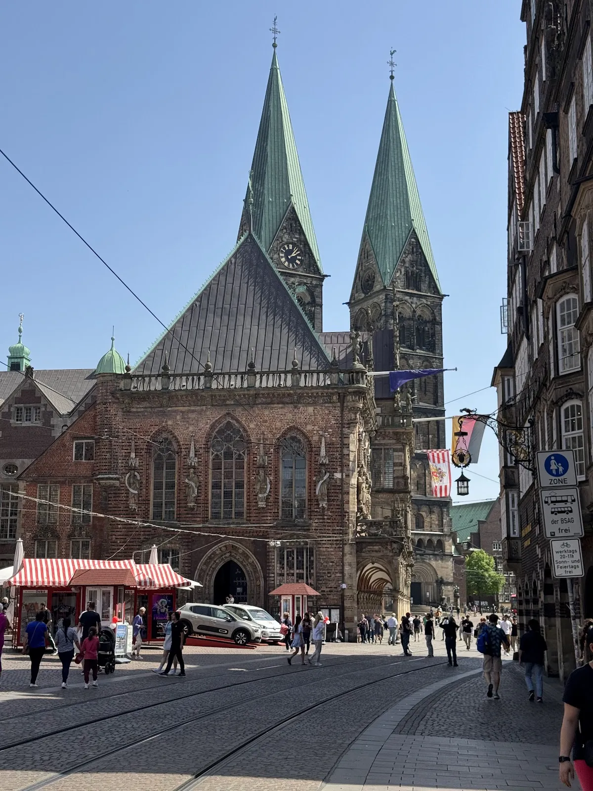 Мост Терхоф в Бремене, Германия