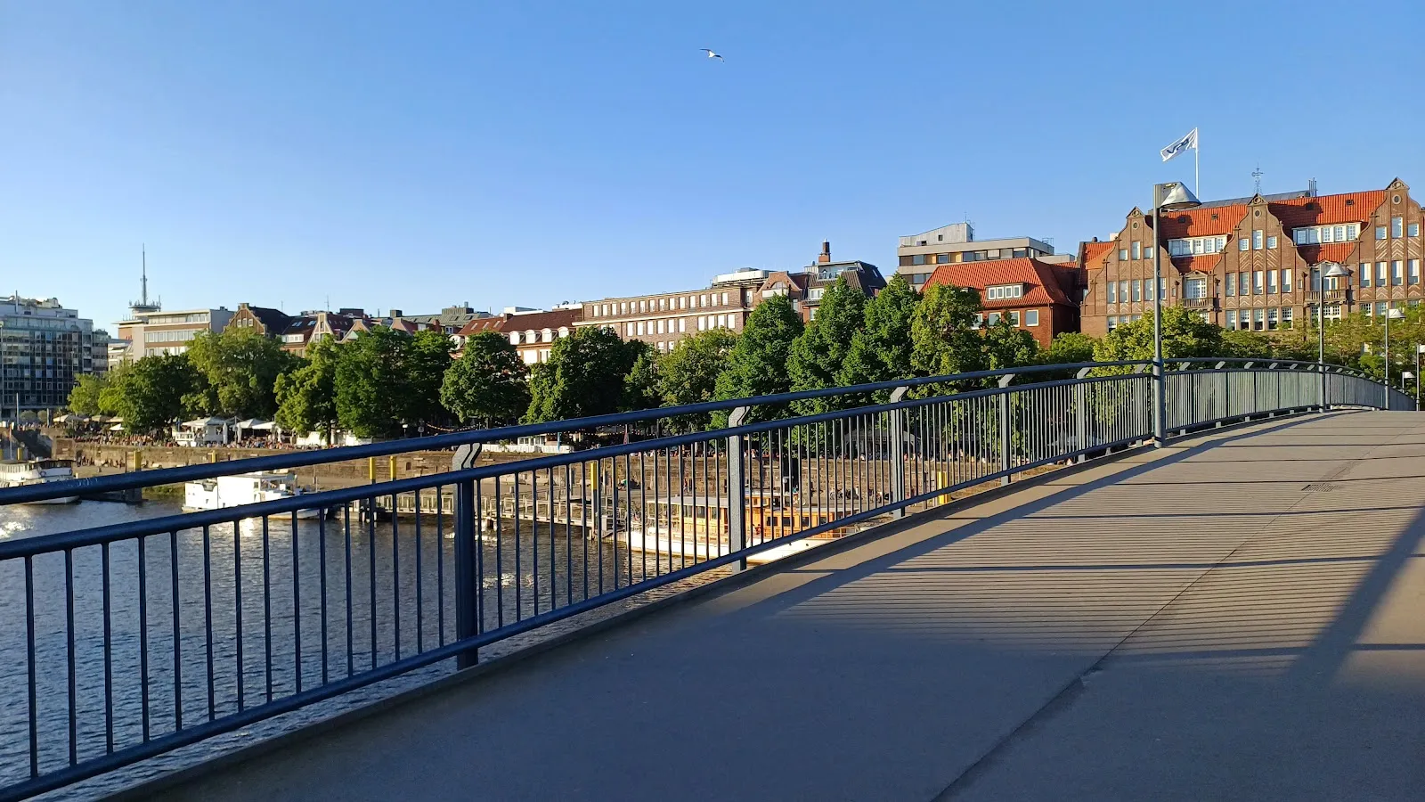 Мост Терхоф в Бремене, Германия