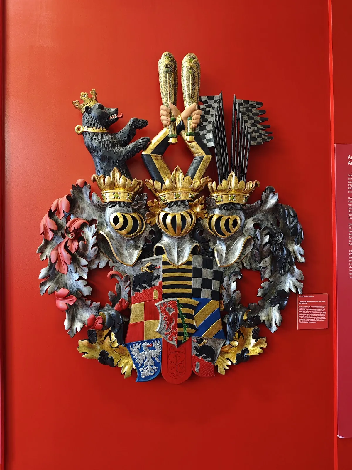 Экспонат в Музее истории города Дессау