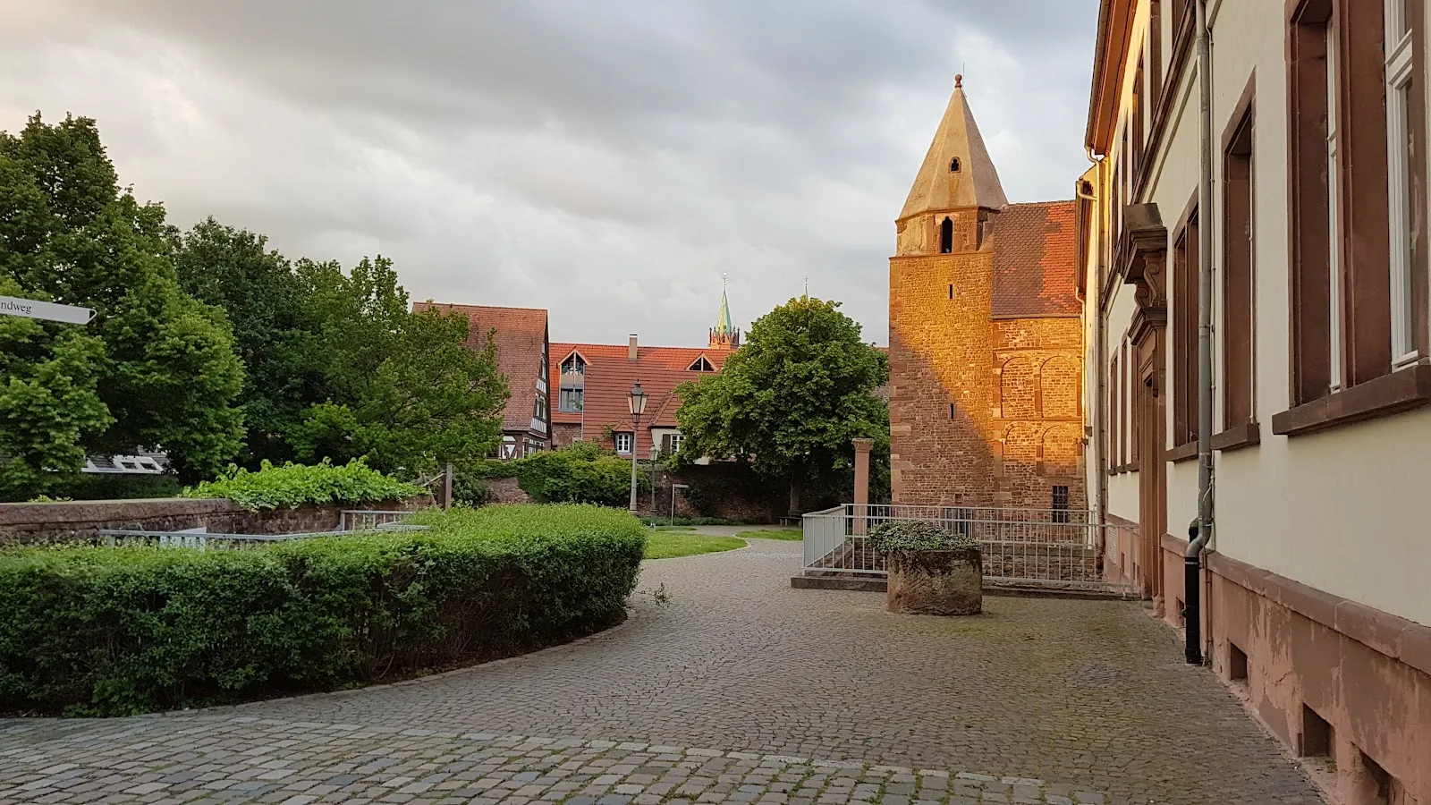 Фасад Музея Лодненгау в Ладенбурге