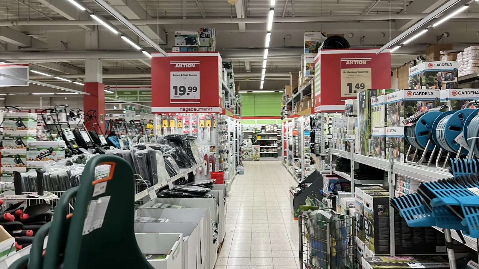 Фасад садового центра Mölders hagebaumarkt