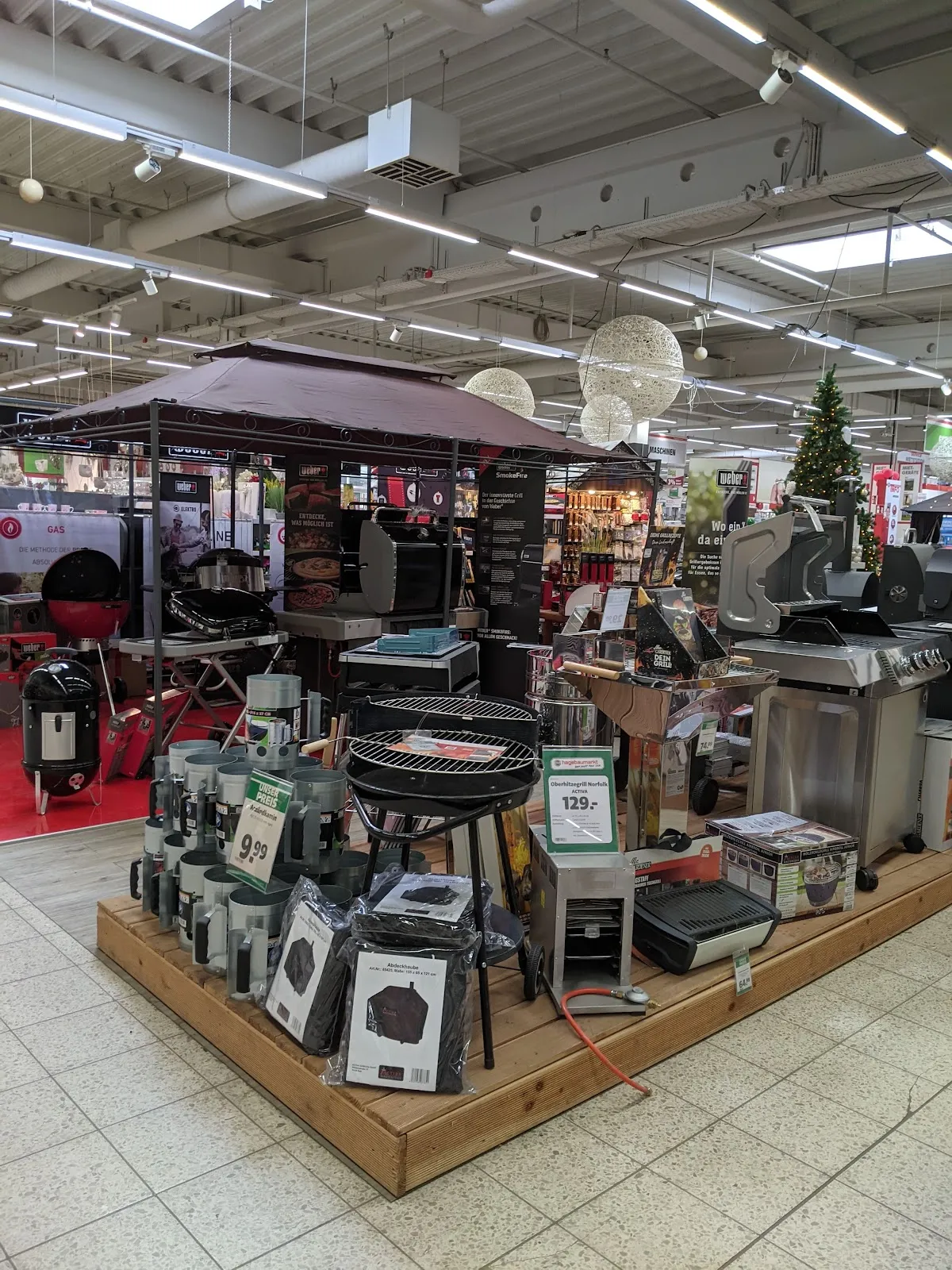 Фасад садового центра Mölders hagebaumarkt