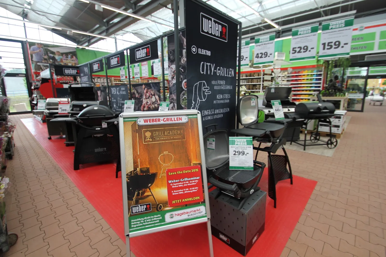 Фасад садового центра Mölders hagebaumarkt