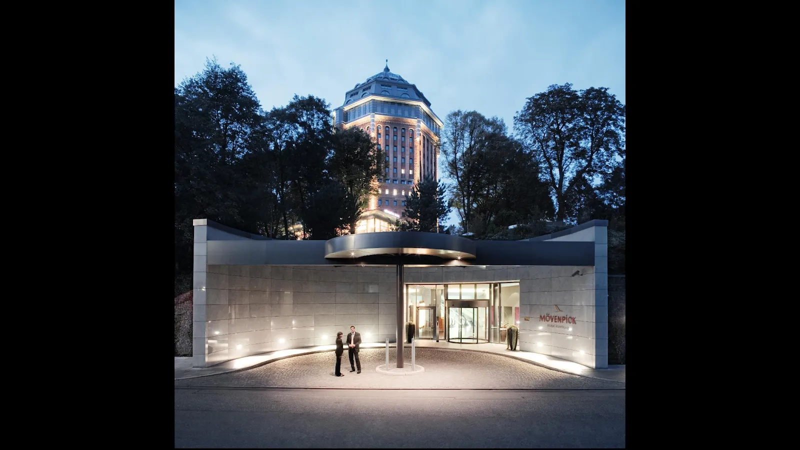 Mövenpick Hotel Hamburg – вид снаружи