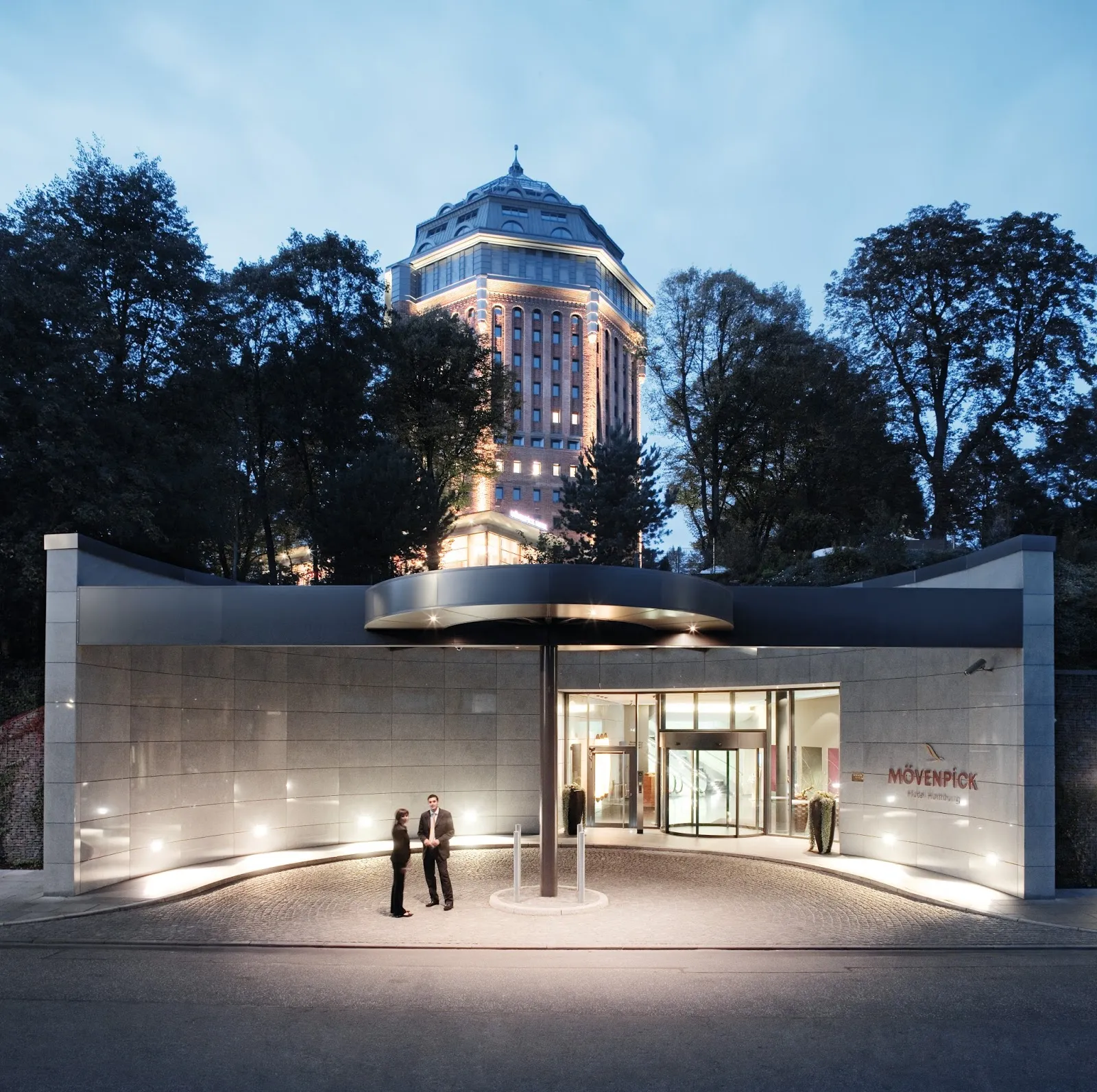 Mövenpick Hotel Hamburg – вид снаружи