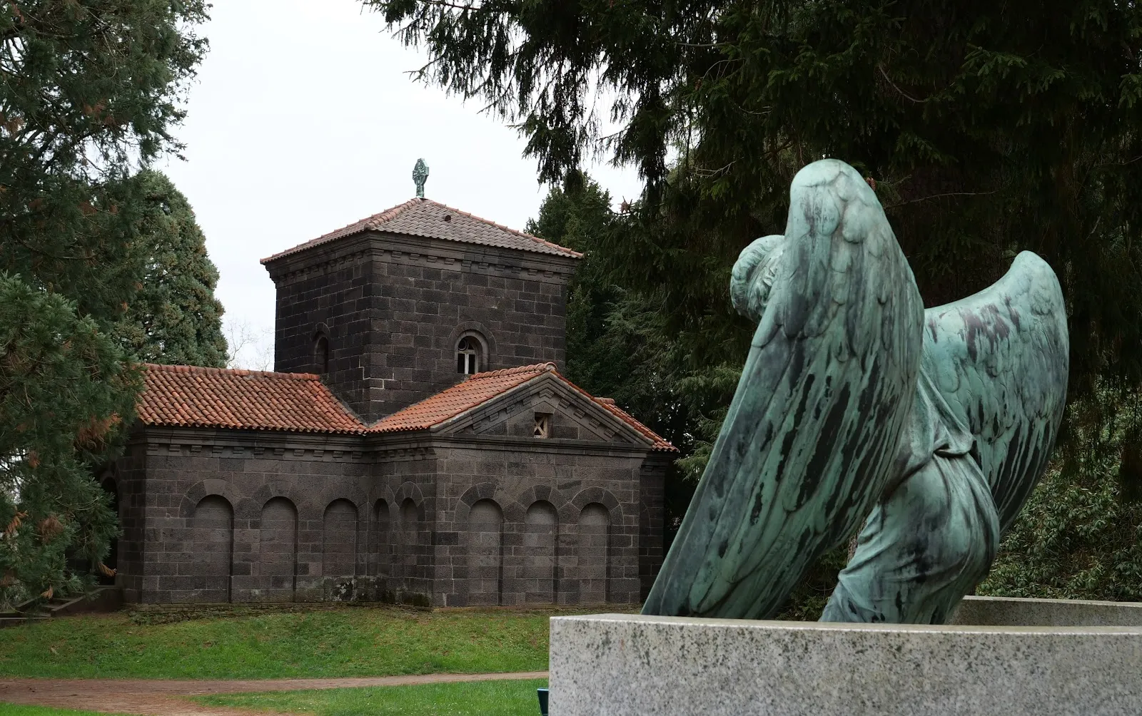 Новый мавзолей в замке Кранихштайн, Дармштадт, Германия