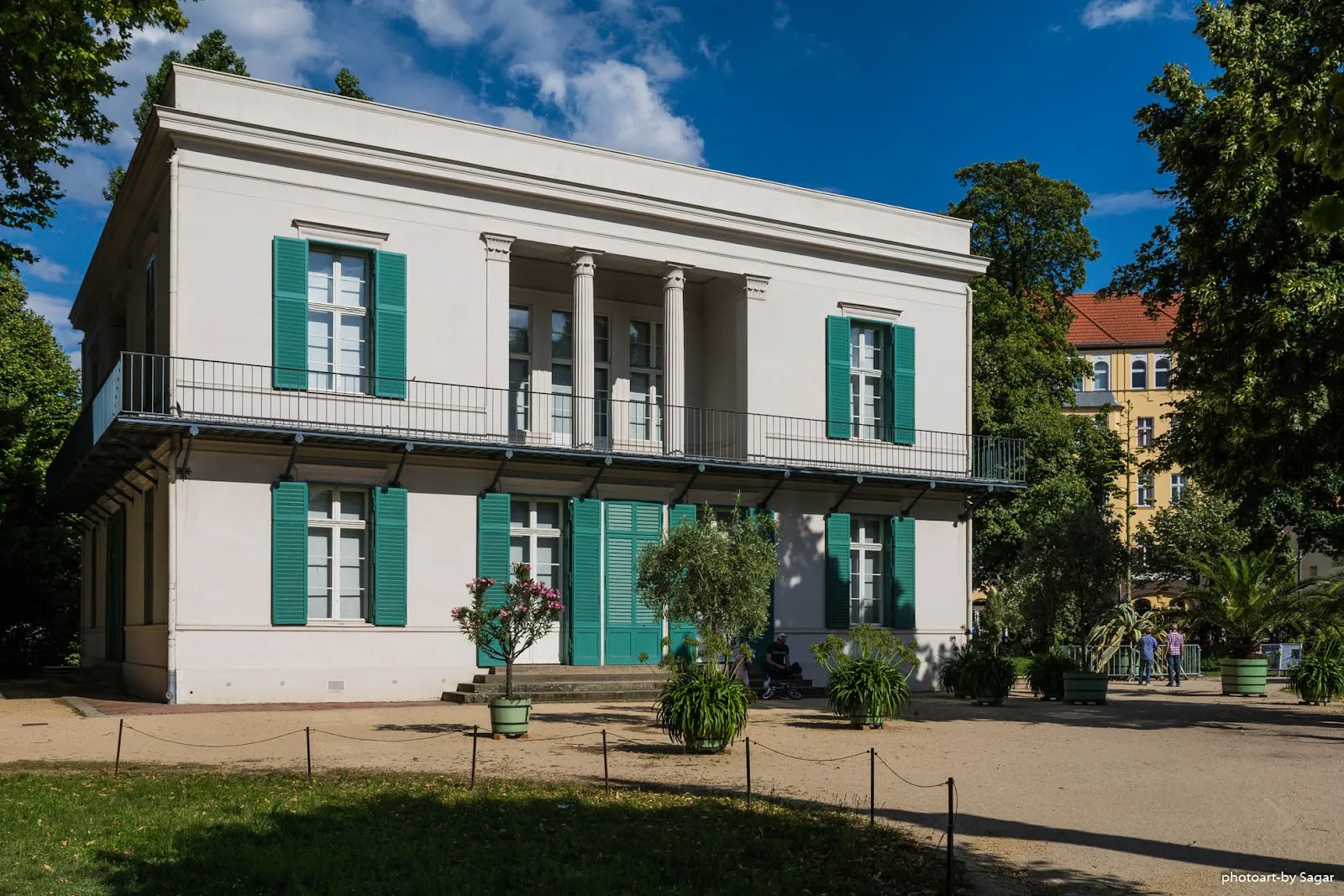 Новый павильон дворцового сада Шарлоттенбург