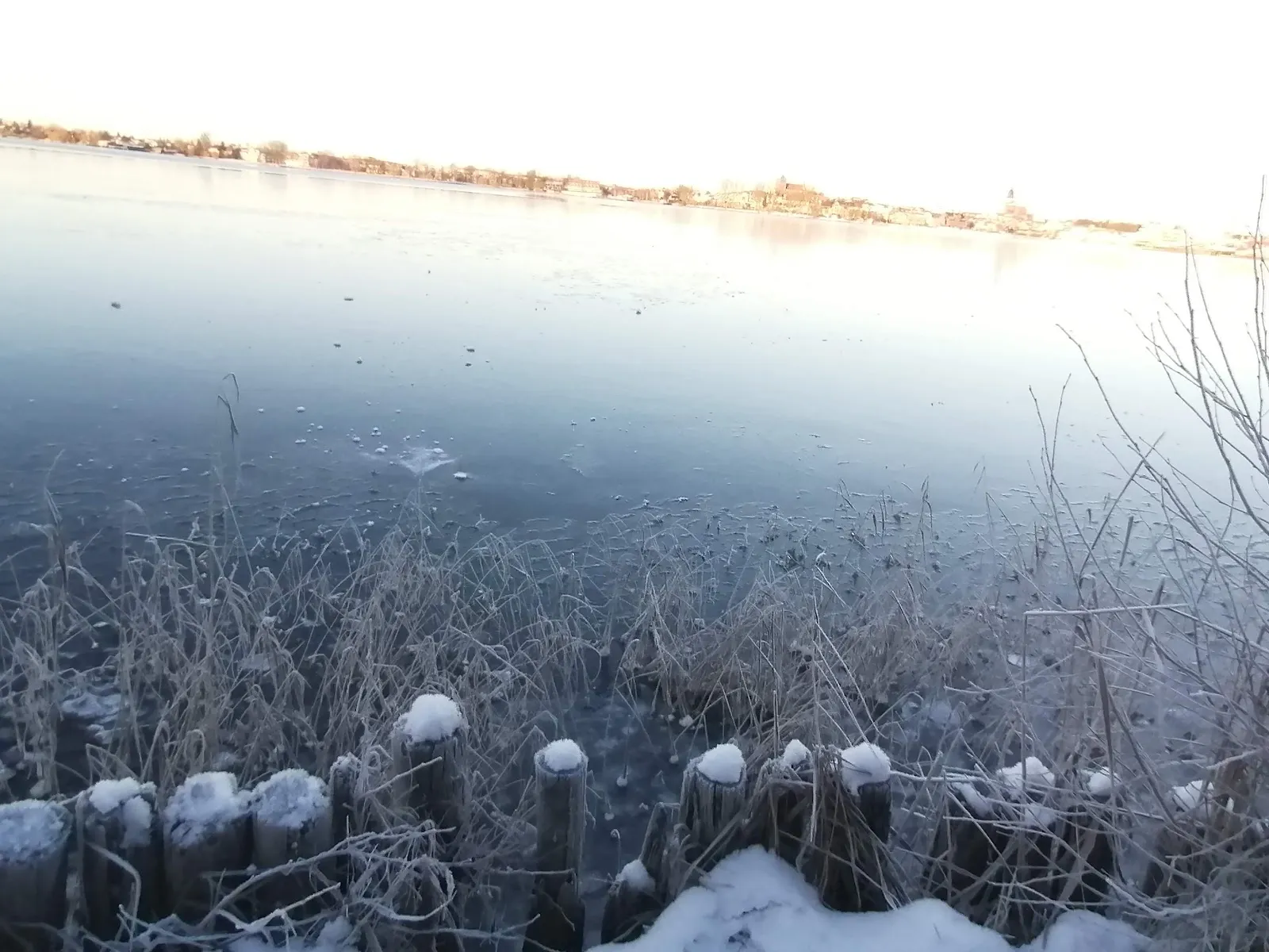 Здание Олимпианлаге Варен на фоне зелени