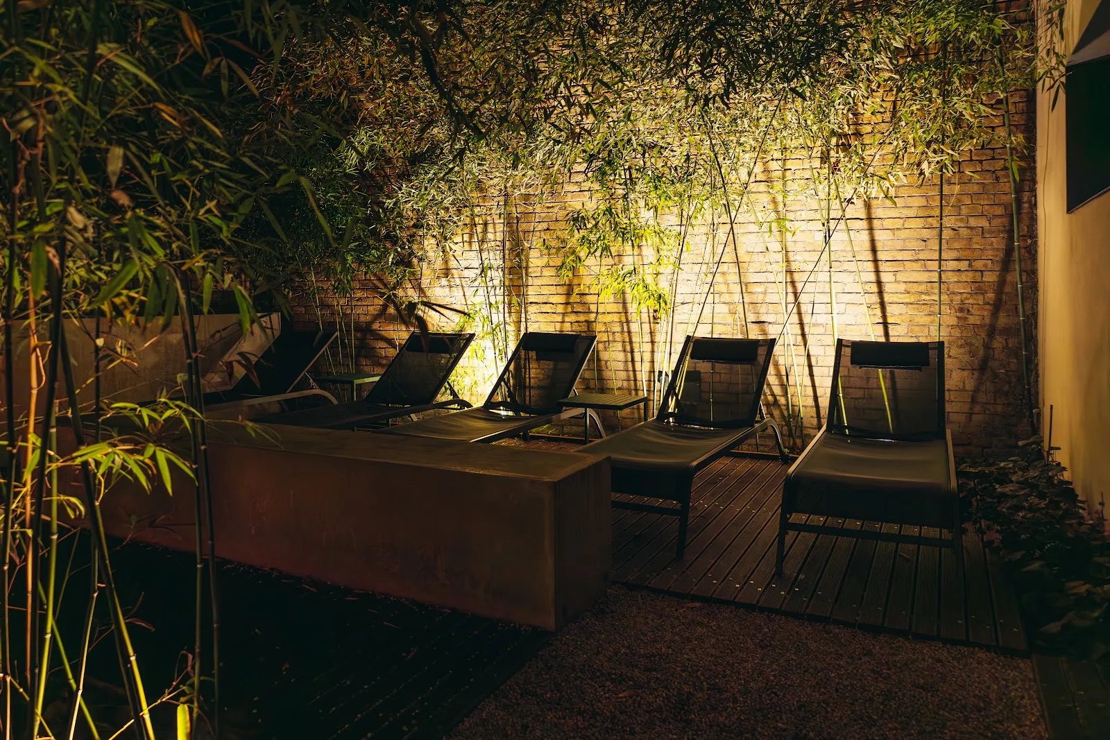 Интерьер Olivin Wellness Lounge с бассейном и зонами отдыха