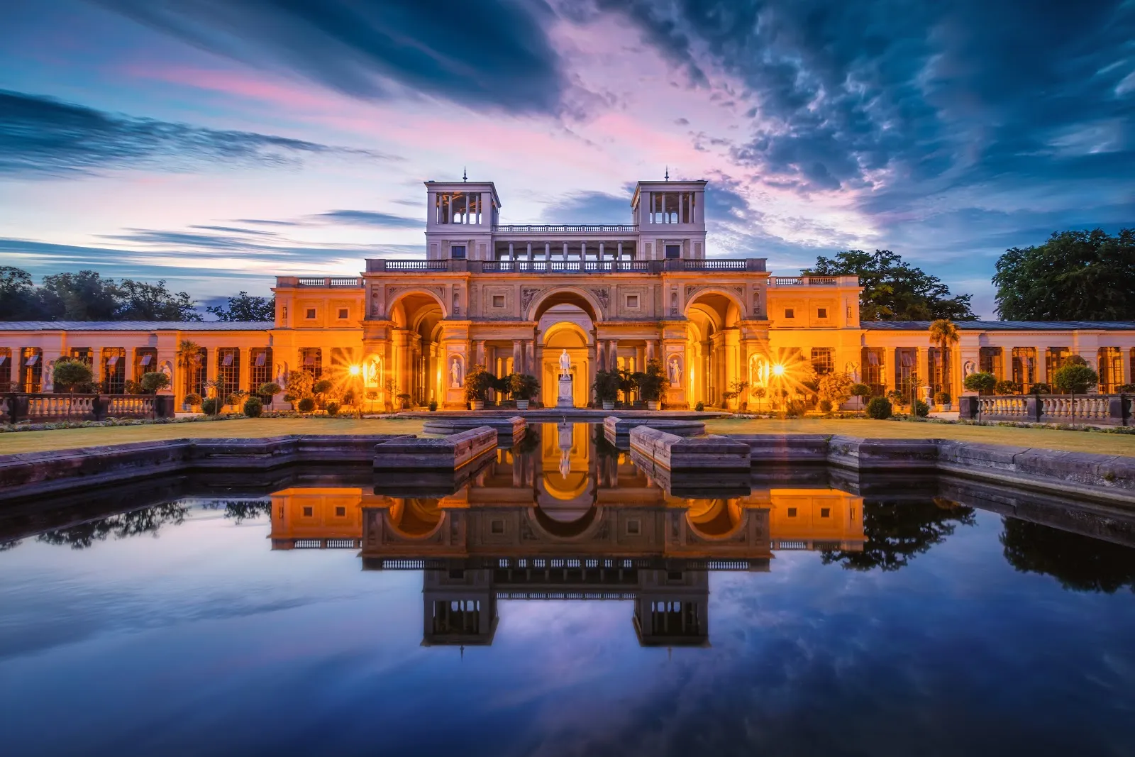 Оранжерейный дворец в Потсдаме, Германия