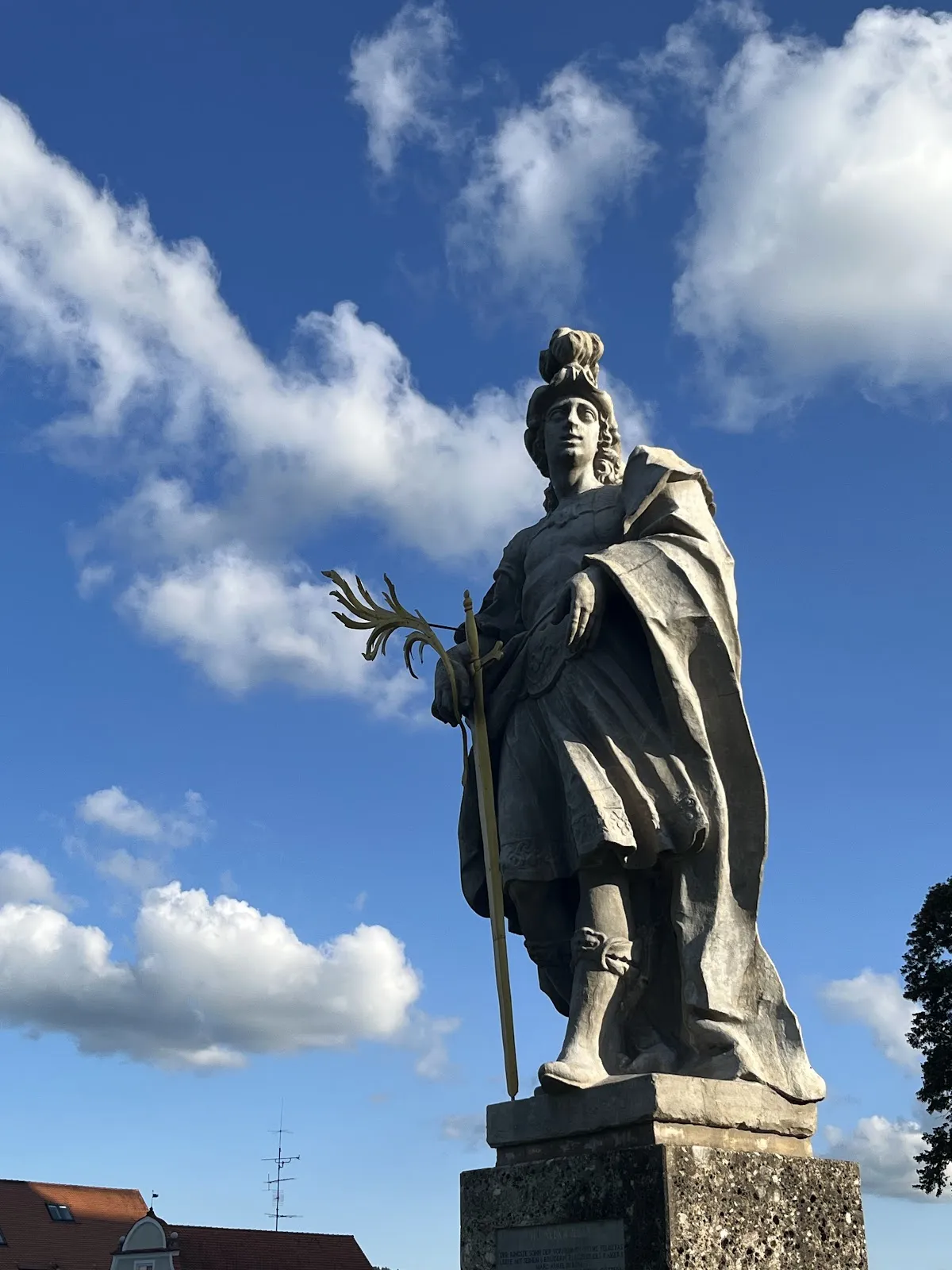 Фасад Оттобойренского аббатства с башнями