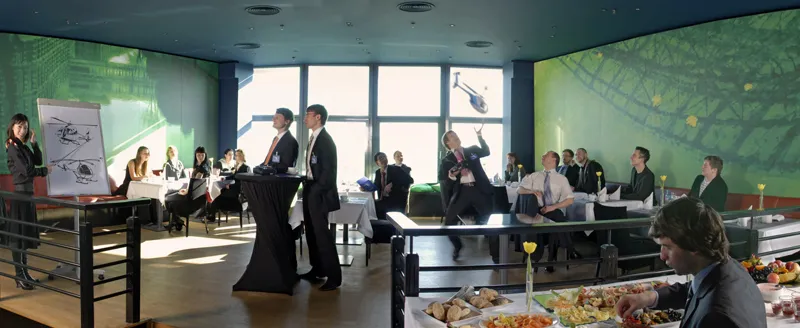 Панорамная башня Лейпцига