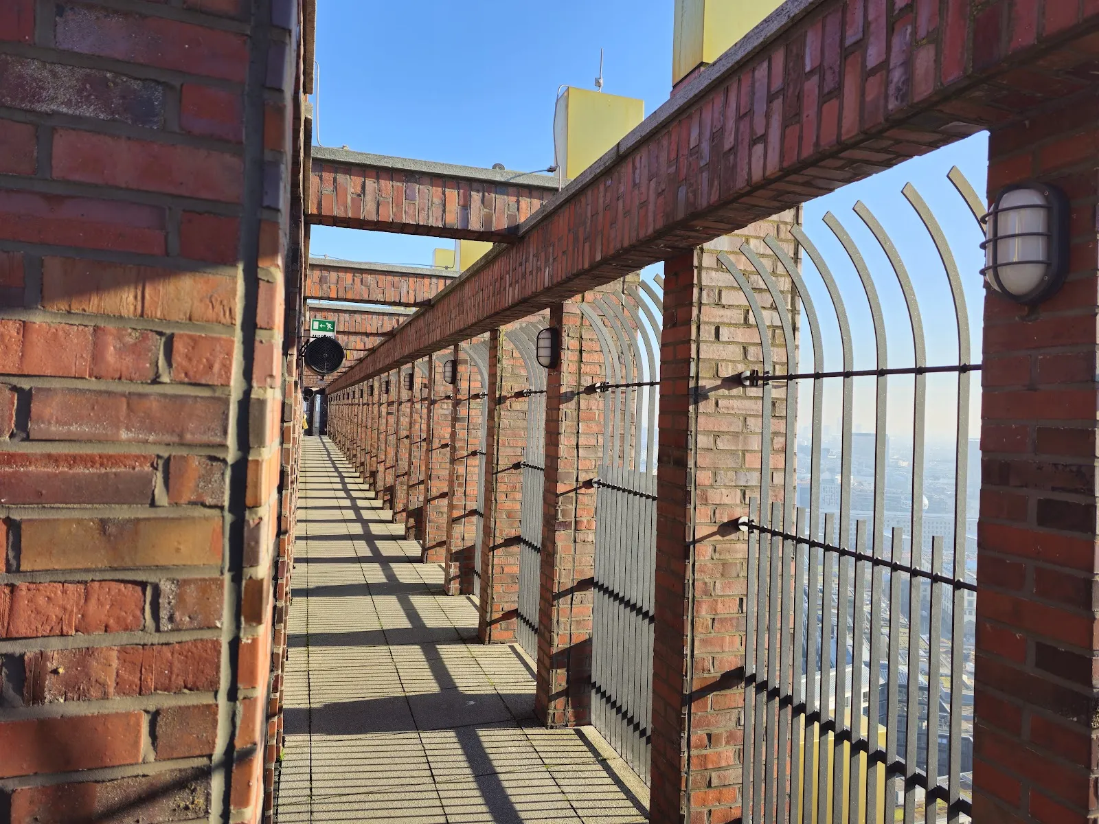 Вид на Берлин со смотровой площадки Панорамный пункт