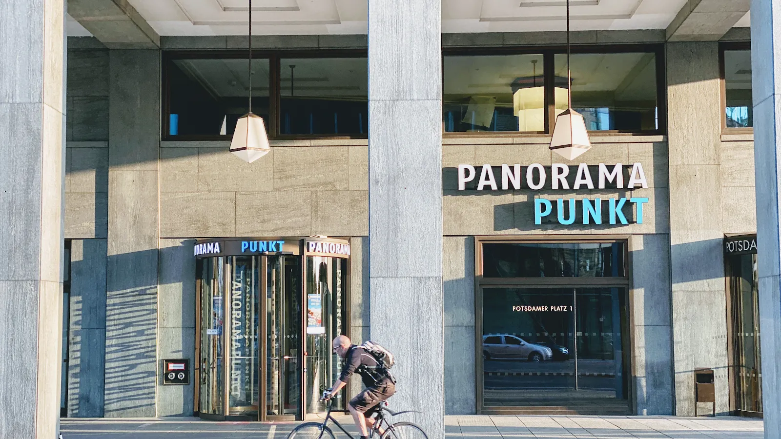 Вид на Берлин со смотровой площадки Панорамный пункт