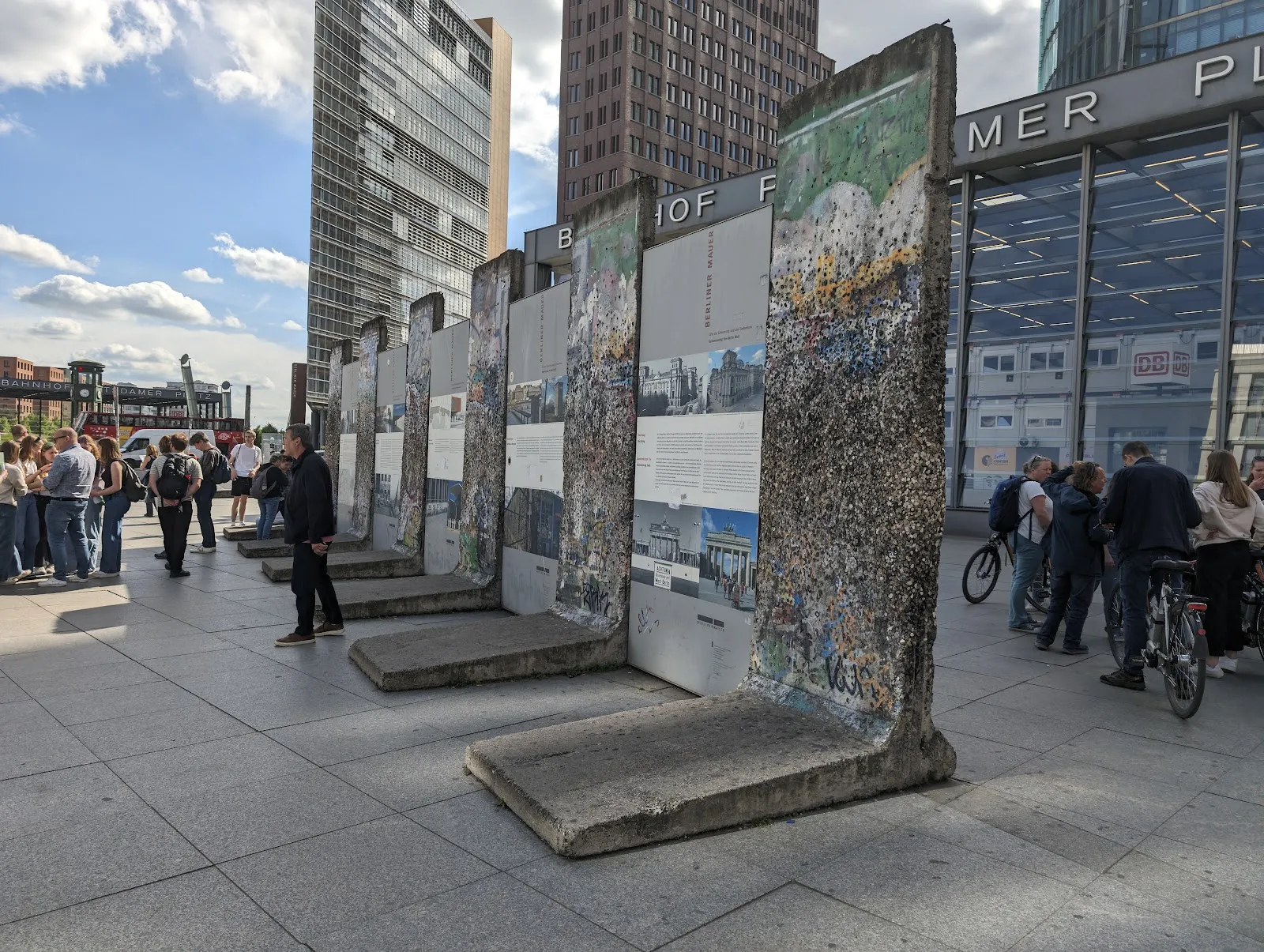 Вид на Берлин со смотровой площадки Панорамный пункт