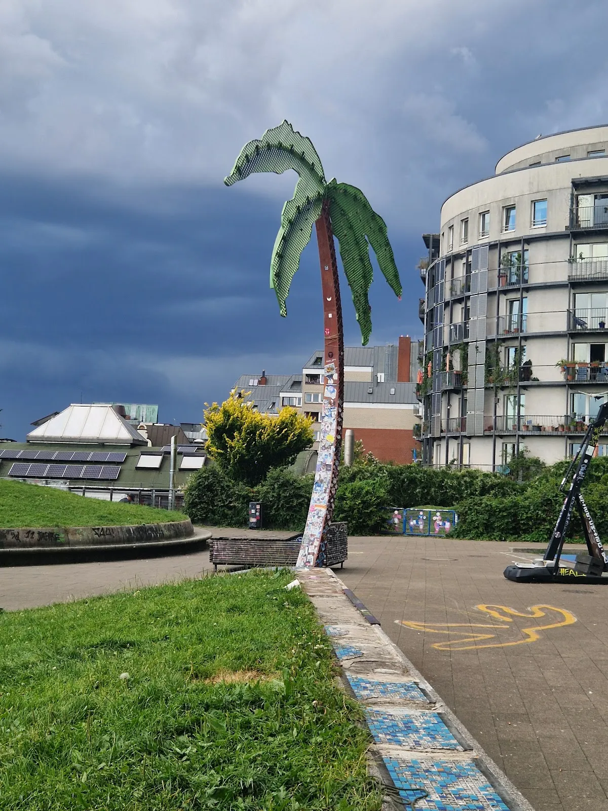 Ландшафтный парк Фикшн в Гамбурге