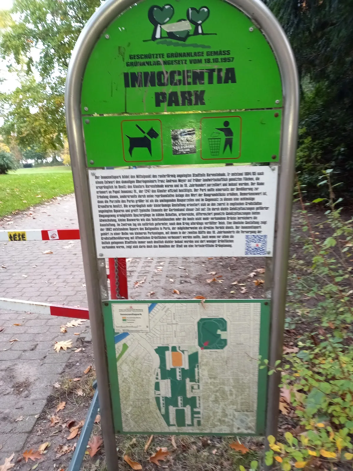 Парк Инноцентии в Гамбурге