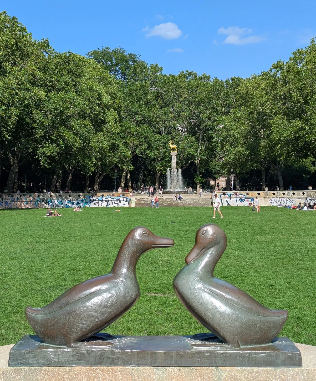 Парк Рудольфа Вильде, Берлин, Германия