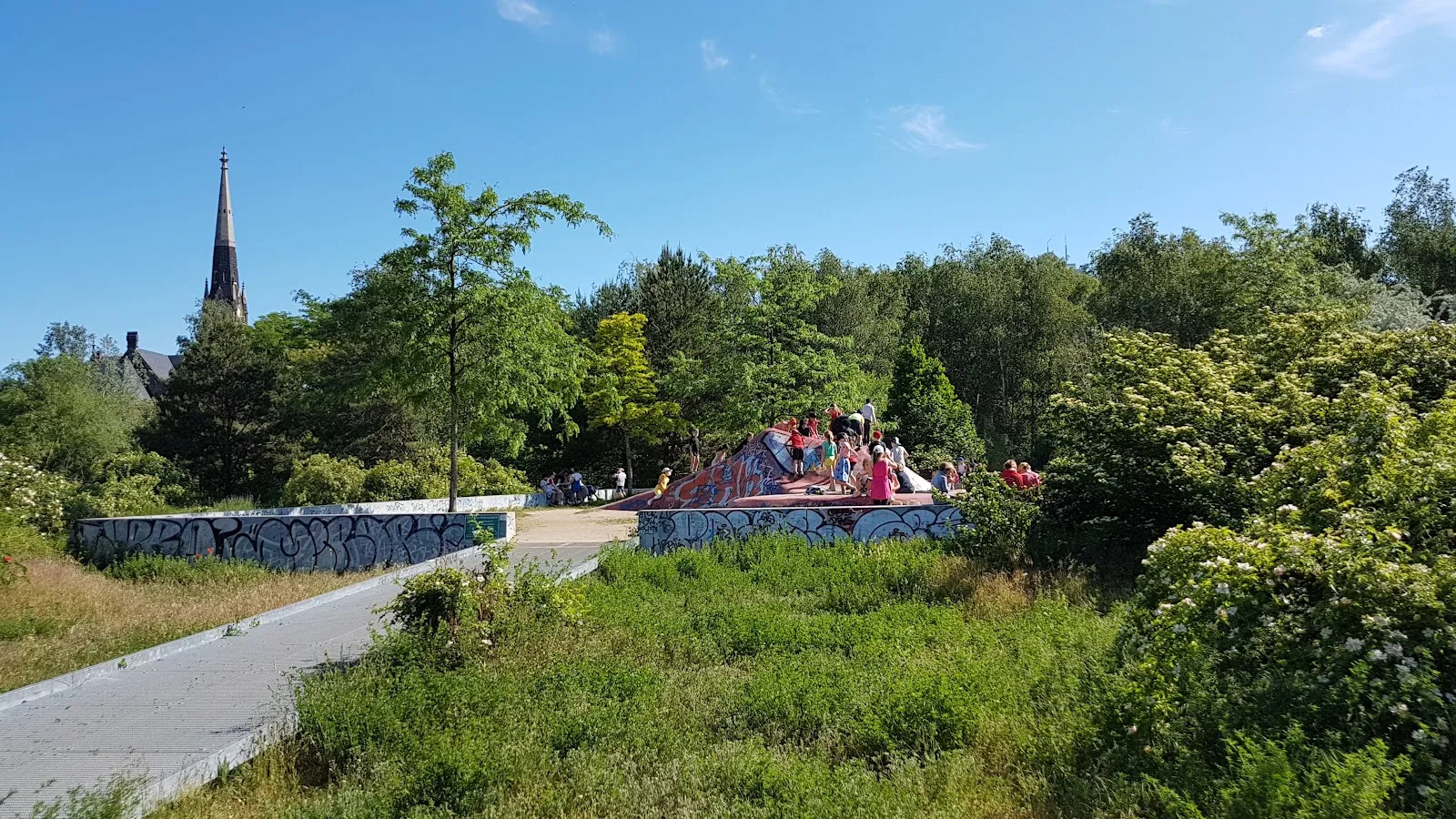 Парк у Северного вокзала