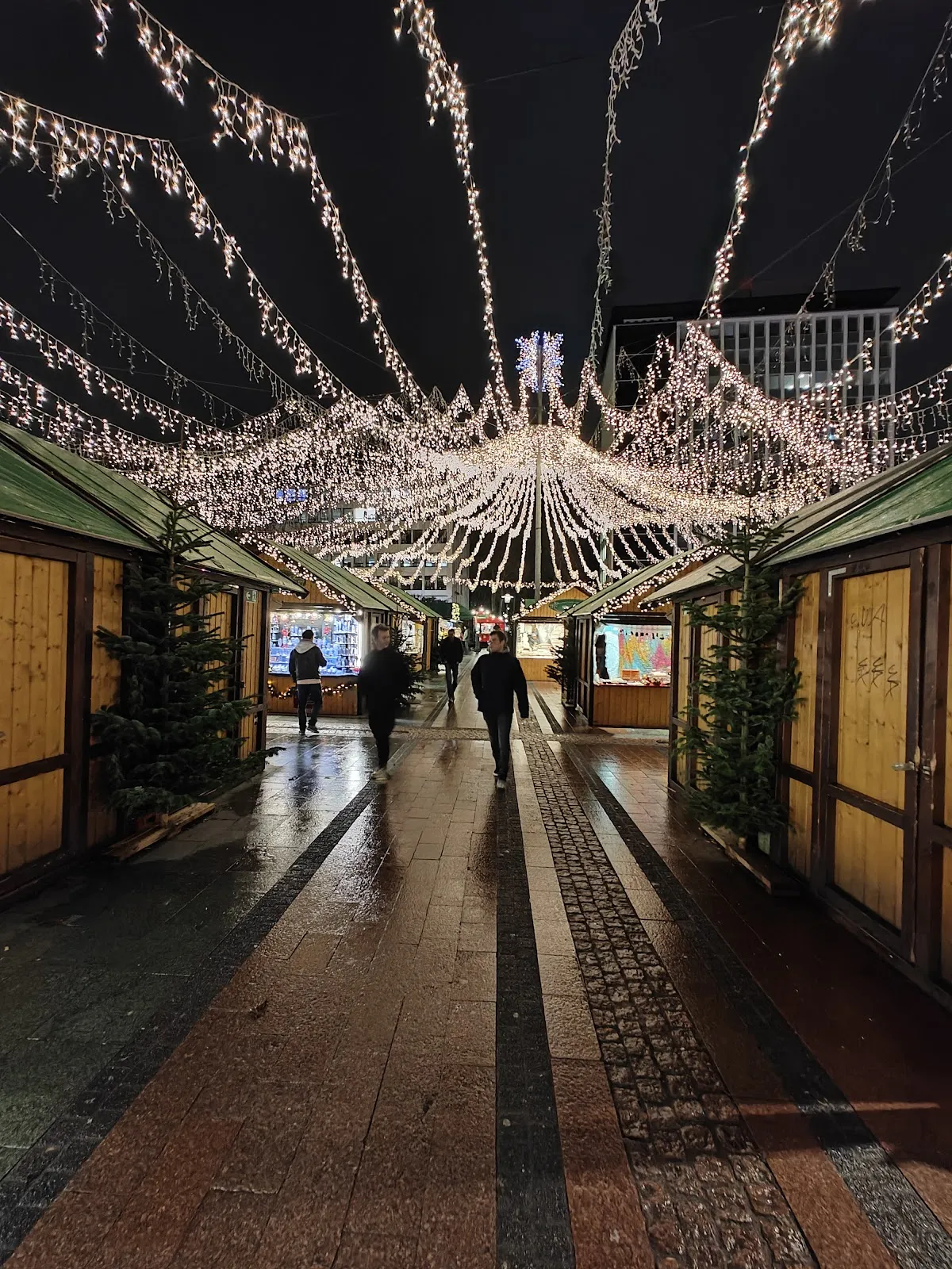 Зеленый парк Вальдтхаузен в Эссене с деревьями и дорожками
