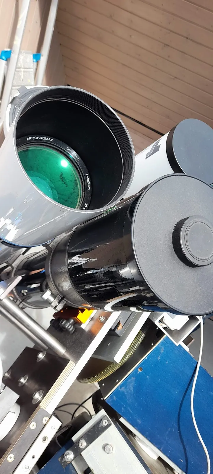 Планетарий в Сессенбахе, Германия, демонстрирующий звездное небо