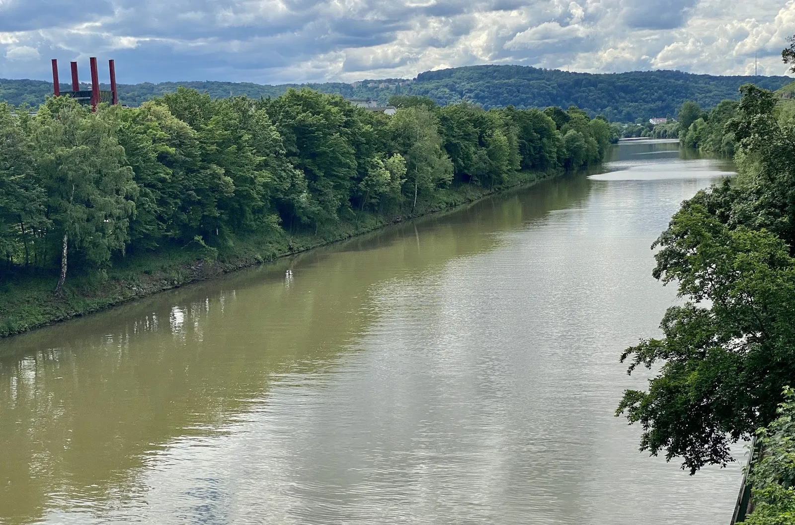 Вид на башню Плиензатурм в Эсслингене-на-Неккаре