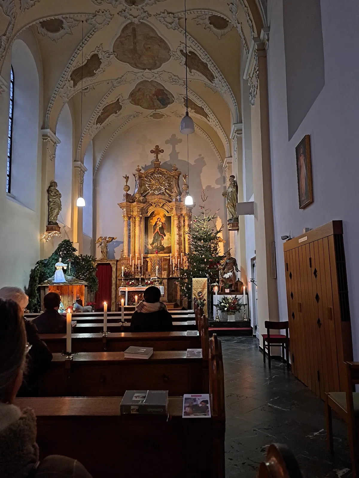 Фасад приходского и монастырского храма Святого Георгия в Зельбахе