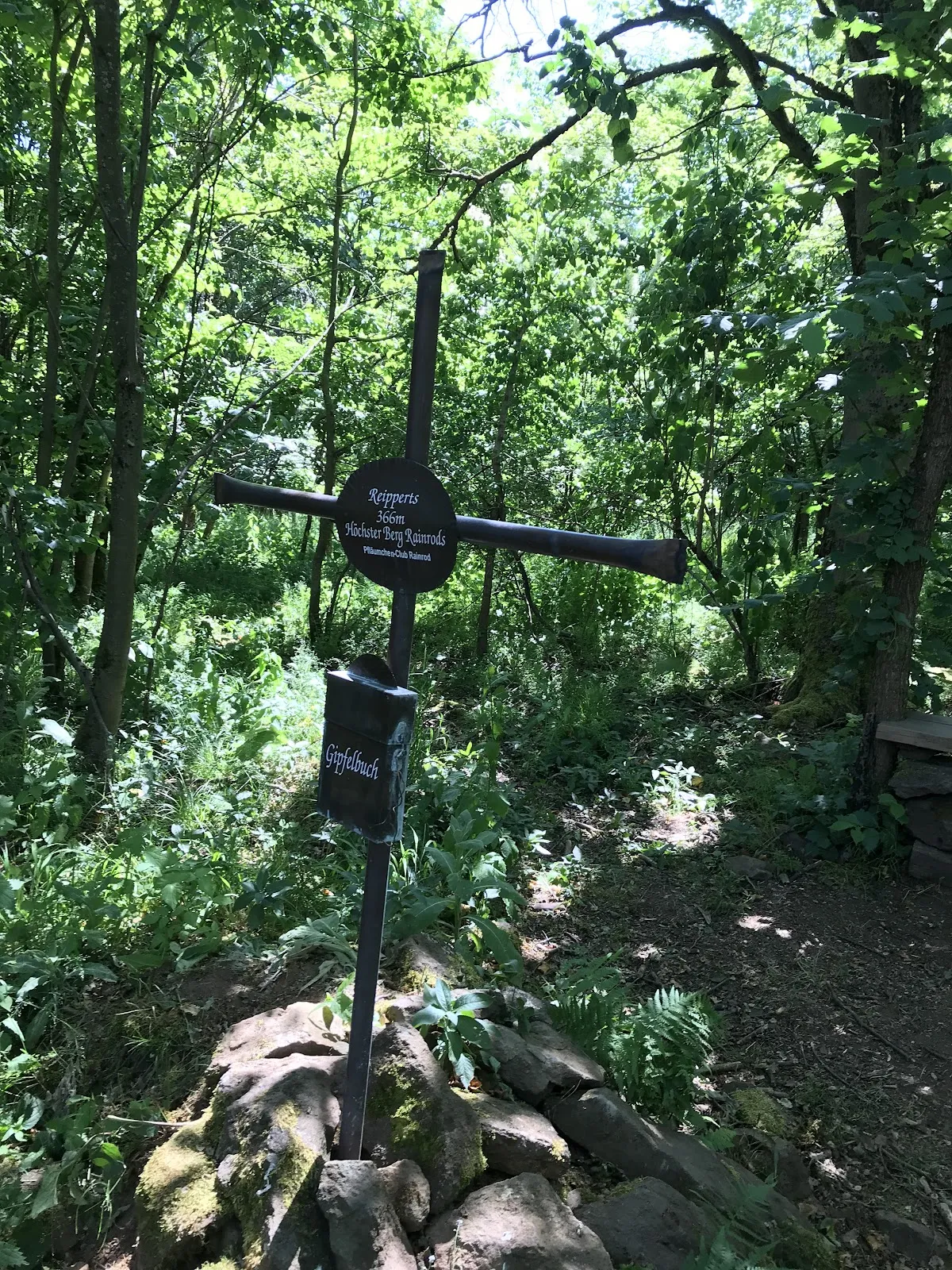 Панорамный вид с горы Райпертс на окружающую местность