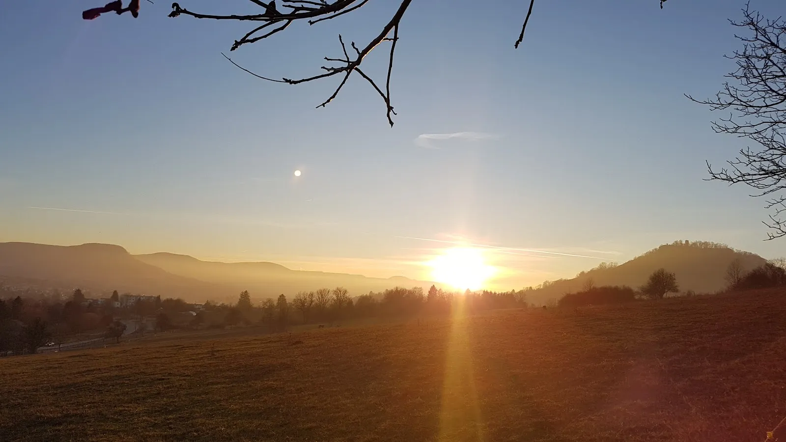Вид с вершины горы Рангенбергль