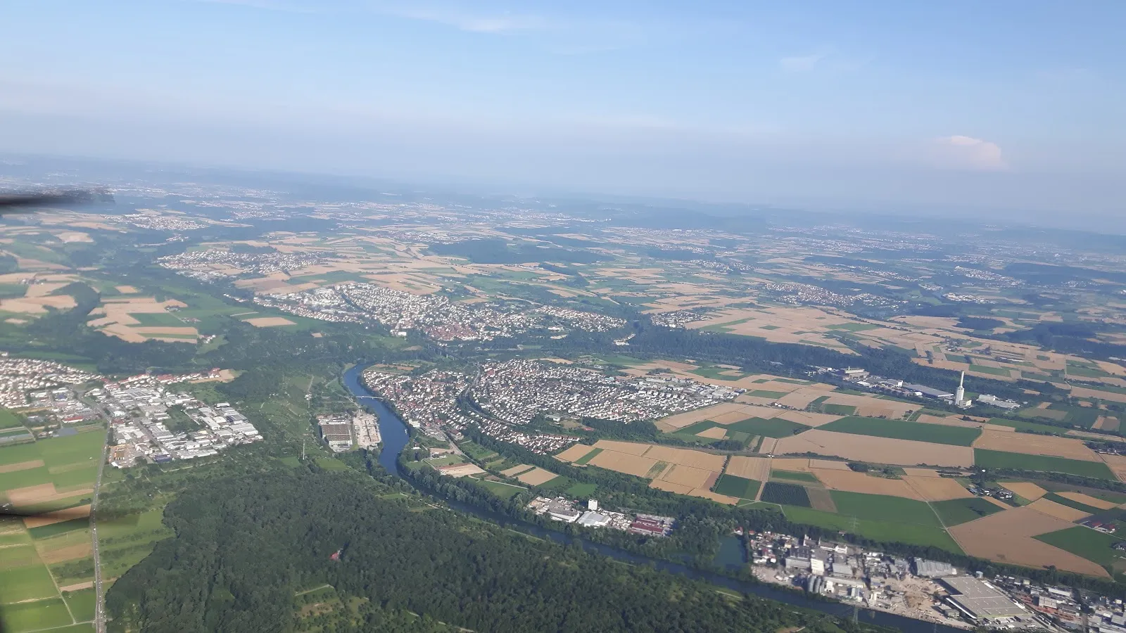 Вид на реку Мур в Германии