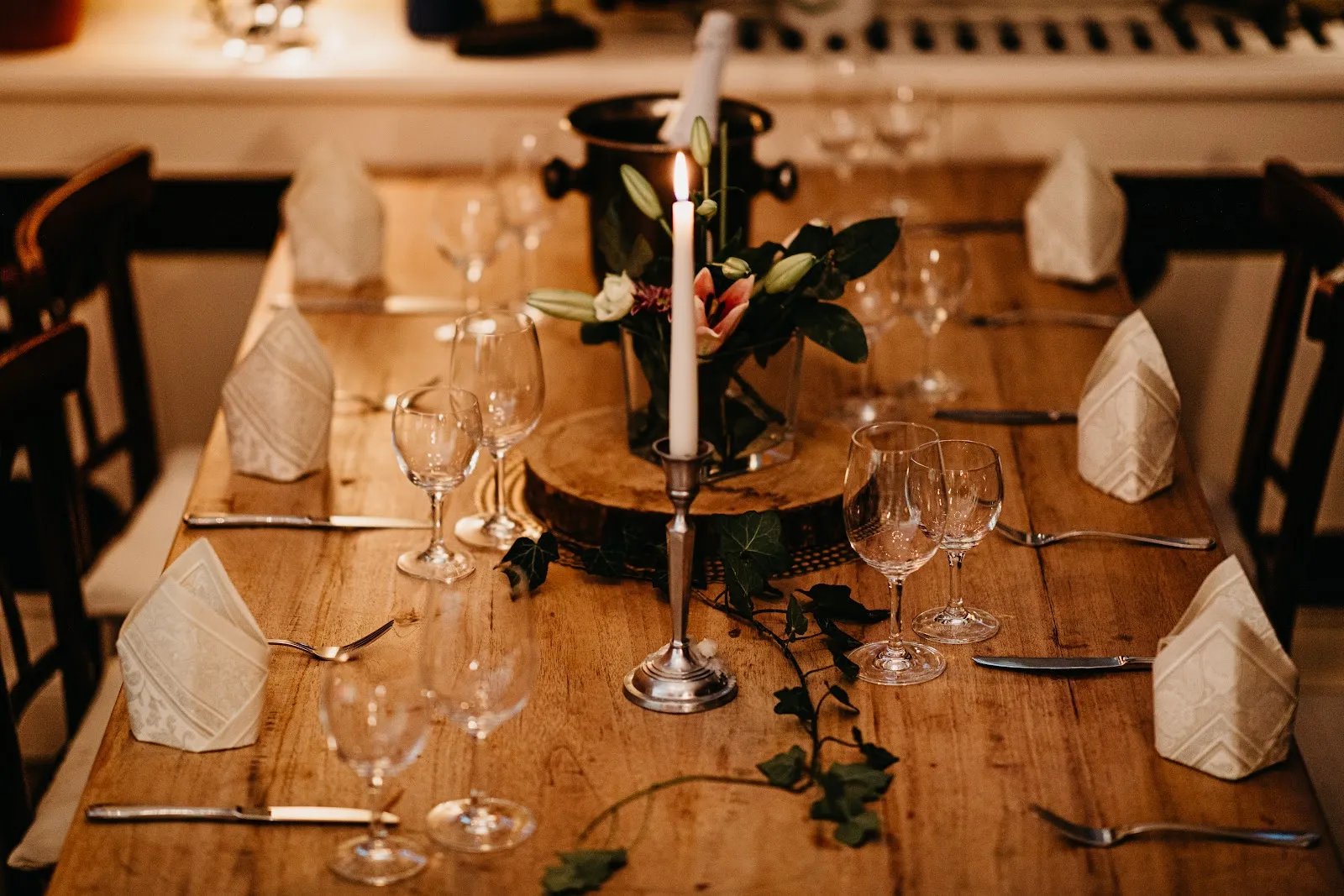 Интерьер ресторана Theaterklause