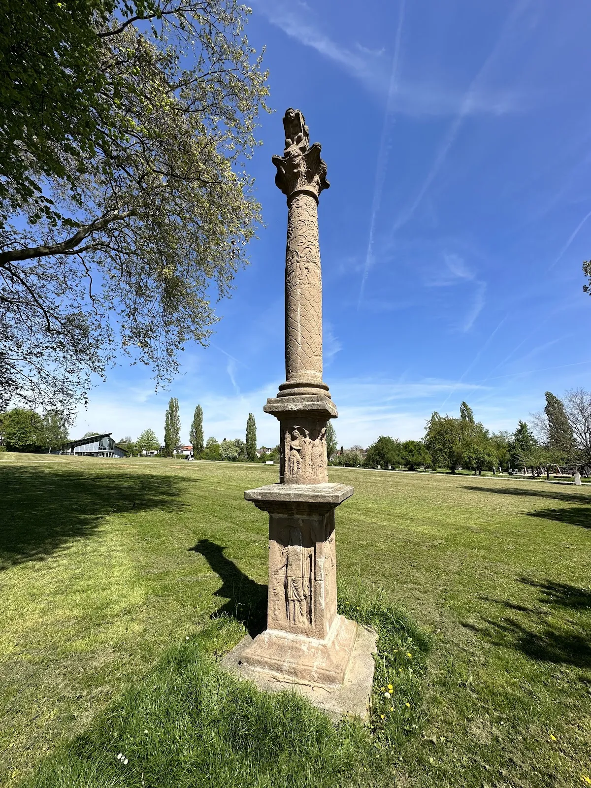 Остатки римских построек в Римском парке Кёнген