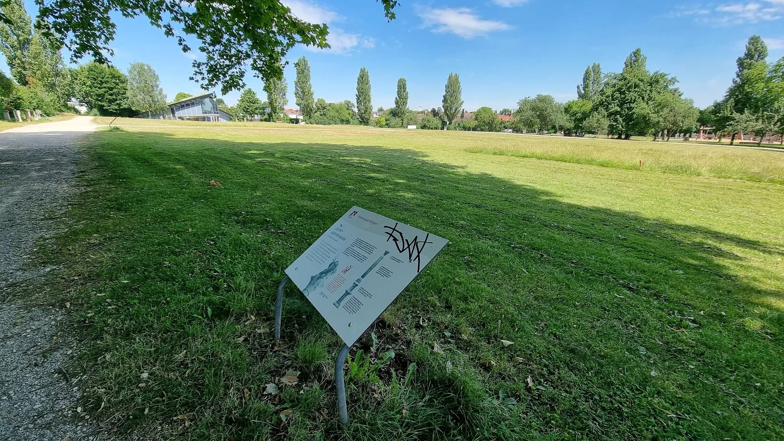 Остатки римских построек в Римском парке Кёнген