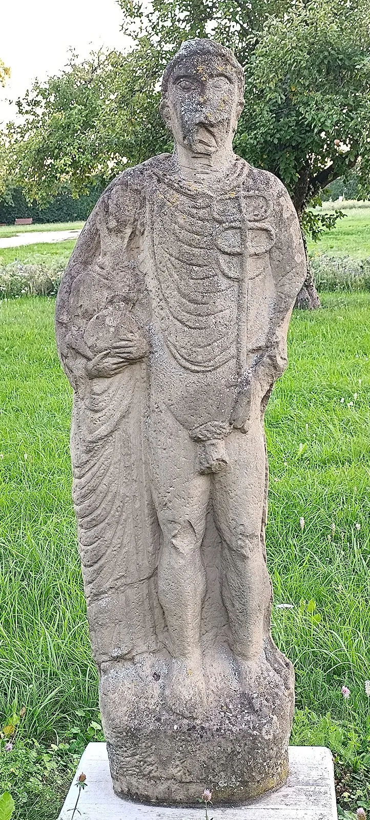 Остатки римских построек в Римском парке Кёнген